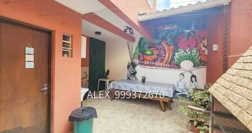 SOBRADO 3 DORMS -1 SUITE -2 VAGAS - METRO VILA SONIA  - FL49