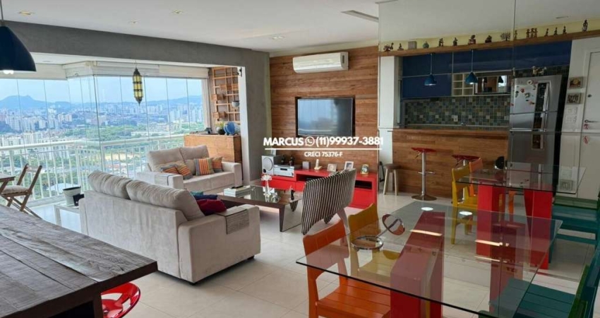 Apartamento no Jardim Bonfiglioli com lazer completo, 3 quartos, 1 suíte, 1 vaga coberta. FL23