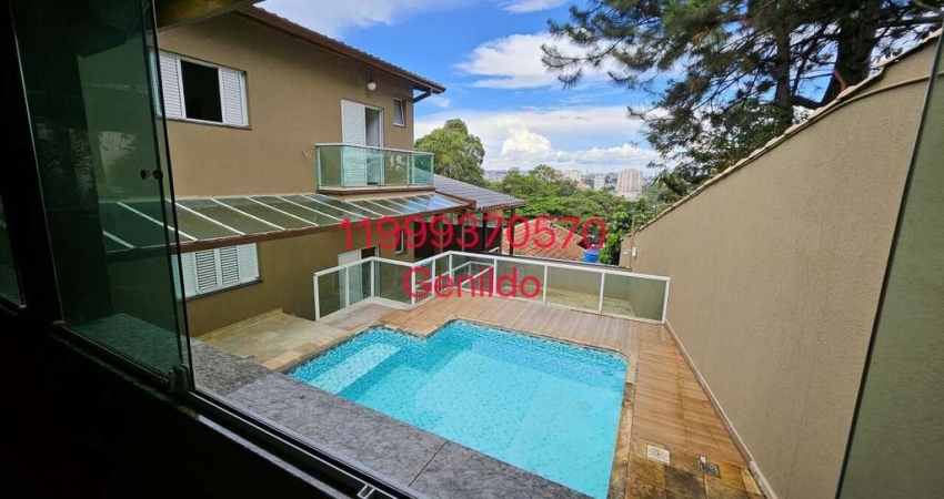 CASA COM PISCINA  EM CONDOMÍNIO 5 SUITES 10 VAGAS  QUINTAL SALA DE JANTAR 21 DA RAPOSO TAVARESFL55