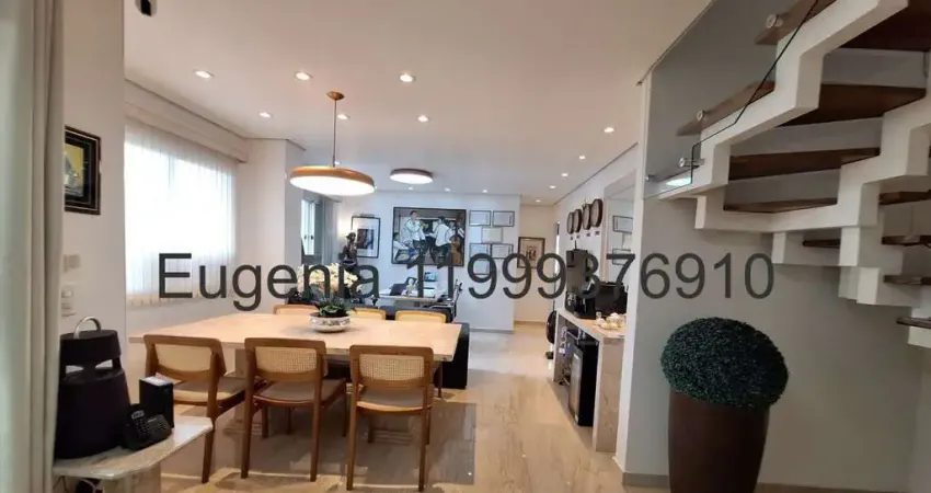 Apartamento Cobertura: 195 metros, 3 dormitórios, 2 suites, 3 vagas