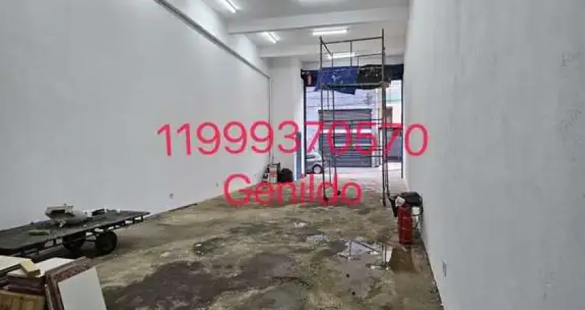 Galpão com 160 metros quadrados cozinha, escritório, banheiro pe direto alto 6m 100m da raposo fl55