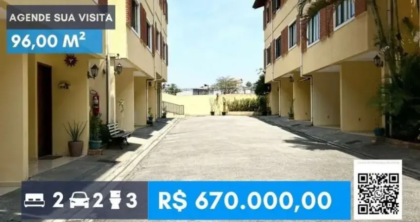 Casa em condomínio fechado com 2 quartos à venda na Praça Aquidauana, 73, Vila Gomes, São Paulo