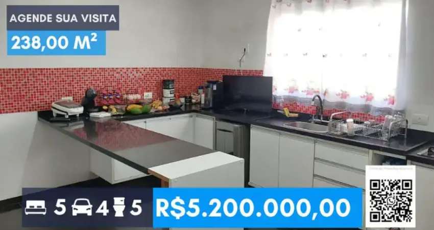 Casa com 5 quartos à venda na Rua Professor Ari Bouzan, 196, Jardim Bonfiglioli, São Paulo