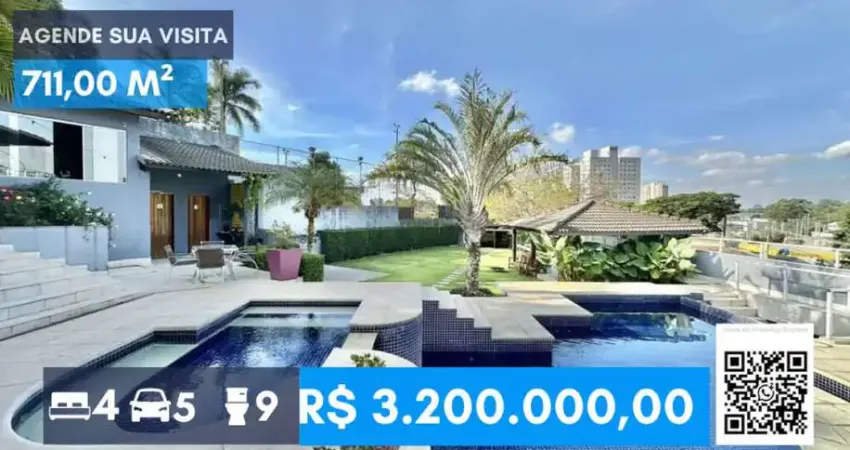 Fazendinha - ótima! 4ste, gourmet, piscina, escritório, academia e salão!