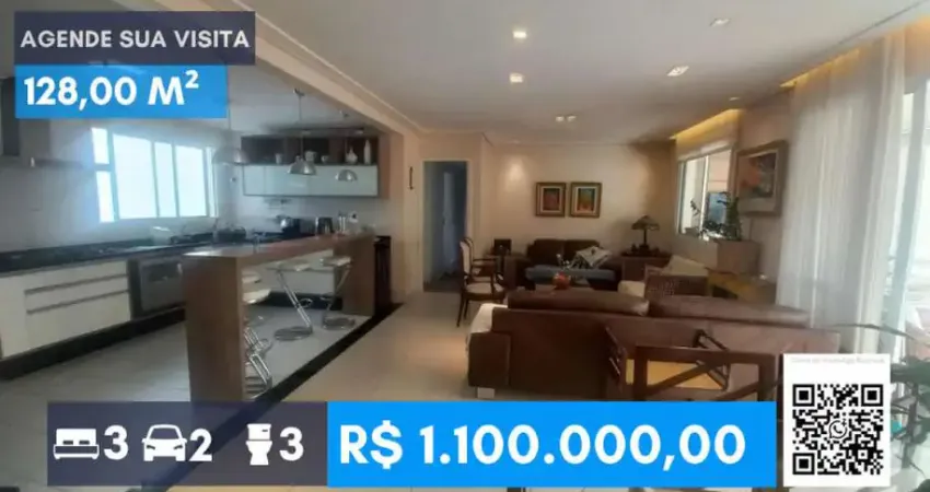 Apartamento amplo á venda na vila andrade, 128metros, 3dormitórios