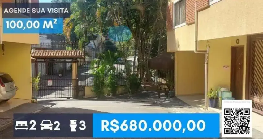 Casa em condomínio fechado com 2 quartos à venda na Praça Aquidauana, 73, Vila Gomes, São Paulo