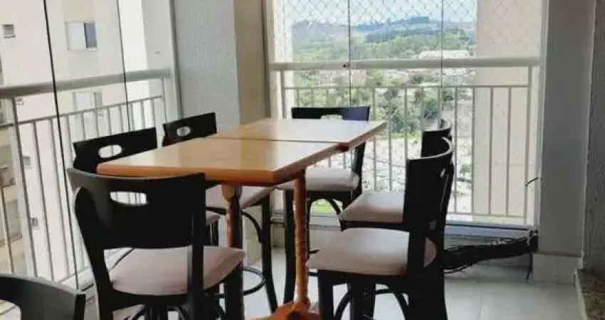 Apartamento mobiliado 3 quartos com varanda gourmet no butantã fl48