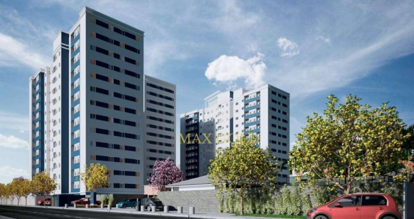 Apartamento com 2 dormitórios à venda, 45 m² por R$ 258.000,00 - Jardim Gurilândia - Taubaté/SP