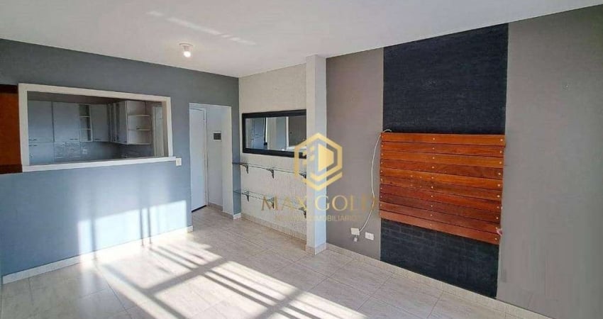 Apartamento com 2 dormitórios, 64 m² - venda por R$ 172.000,00 ou aluguel por R$ 1.554,00/mês - Areão - Taubaté/SP