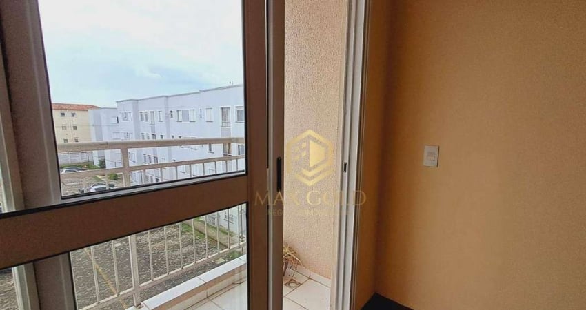 Apartamento com 2 dormitórios para alugar, 57 m² por R$ 1.200,00/mês - Jardim Jaraguá - Taubaté/SP