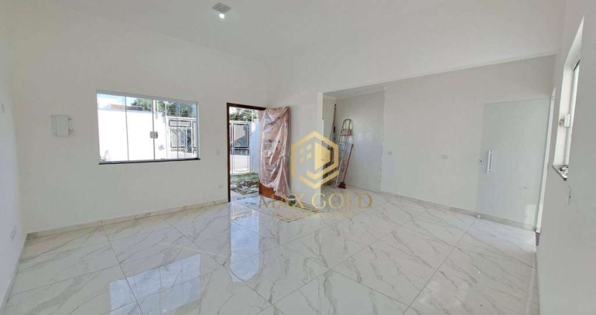 Casa com 2 dormitórios à venda, 77 m² por R$ 355.000,00 - Piracangaguá (Chácara Flórida) - Taubaté/SP