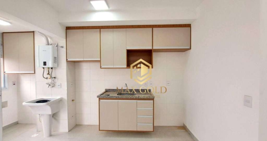 Apartamento com 2 dormitórios para alugar, 69 m² por R$ 2.776,34/mês - Barranco - Taubaté/SP