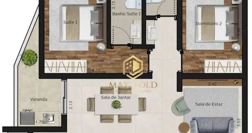 Apartamento com 2 dormitórios à venda, 71 m² por R$ 712.100,00 - Itaguá - Ubatuba/SP