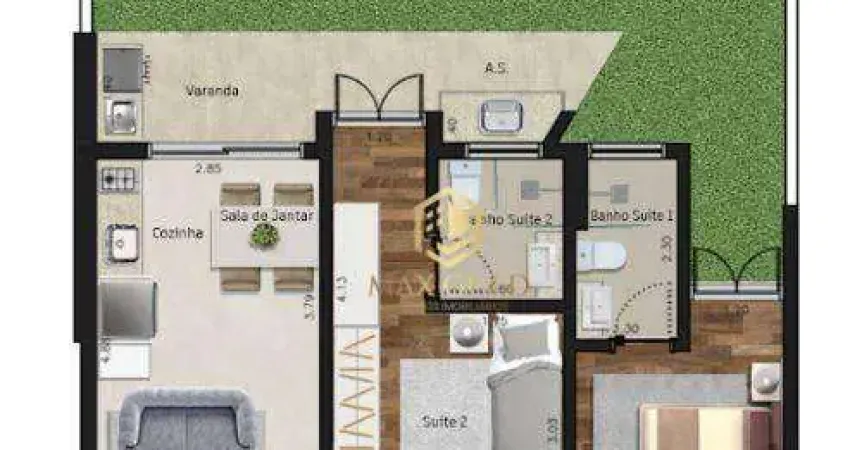 Apartamento com 2 dormitórios à venda, 95 m² por r$ 791.000,00 - itaguá - ubatuba/sp