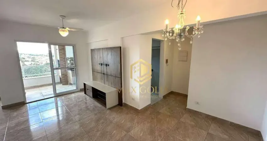 Apartamento com 2 dormitórios para alugar, 92 m² por r$ 3.397,00/mês - barranco - taubaté/sp