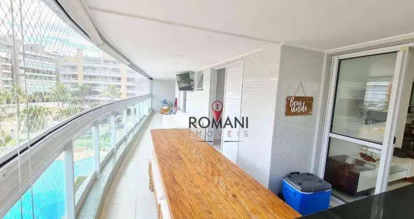 Apartamento com 4 dormitórios à venda, 123 m² por R$ 3.700.000,00 - Riviera - Módulo 7 - Bertioga/SP