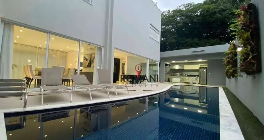 Sobrado com 5 dormitórios à venda, 414 m² por R$ 8.000.000,00 - Riviera de São Lourenço - Bertioga/SP
