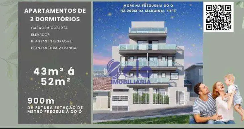 Apartamentos com 2 dormitórios à venda, 44 m² a 53 m² partir de por R$ 286.000 - Vila União(Zona Norte) -  Utilize recursos Minha Casa Minha Vida