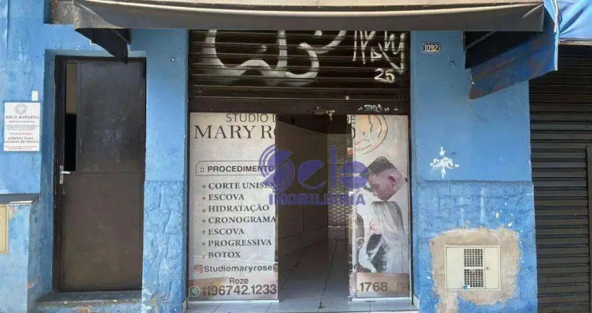 Salão para alugar, 20 m² por R$ 897/mês - Vila Palmeiras - São Paulo/SP