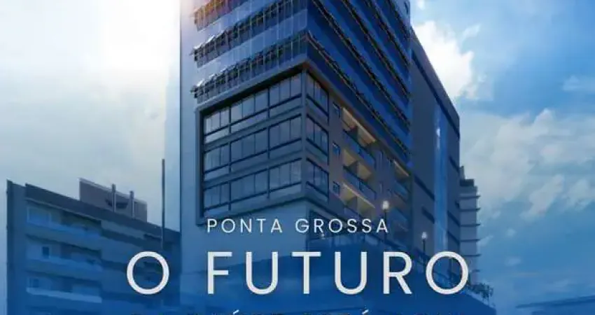 Apartamento com 1 quarto à venda na Rua Silvia Jardim, Centro, Ponta Grossa