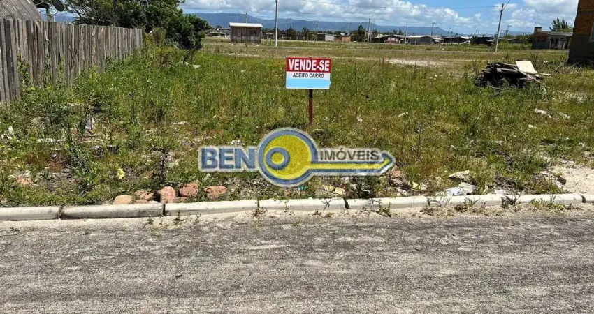 Beno Imóveis Vende Terreno 12X25 Escriturado em Capão Novo  4quadras do mar