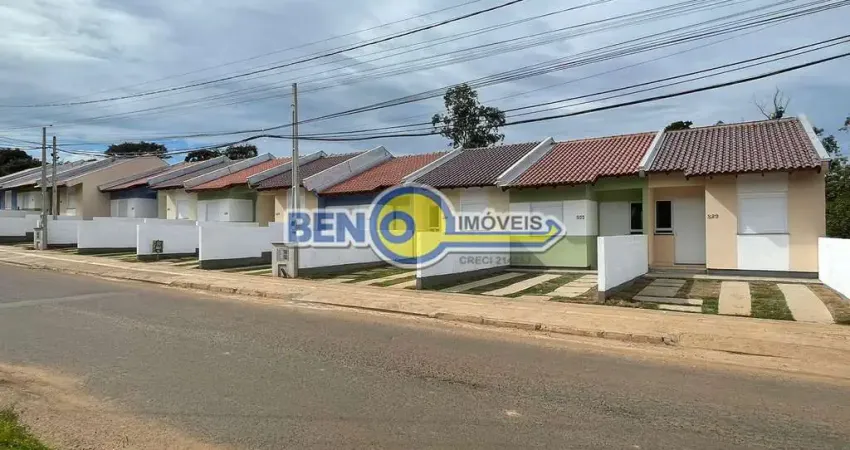 Casas com 45,00m  de área privativa 2 dormitórios Sala de estar cozinha Banheiro