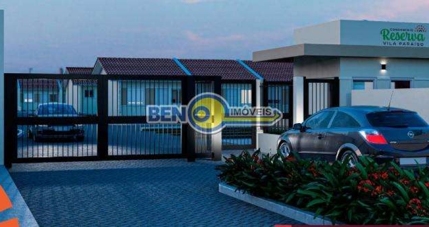 CONDOMINIO FECHADO RESERVA PARAISO EM CACHOEIRINHA, casas de 2  dormitórios