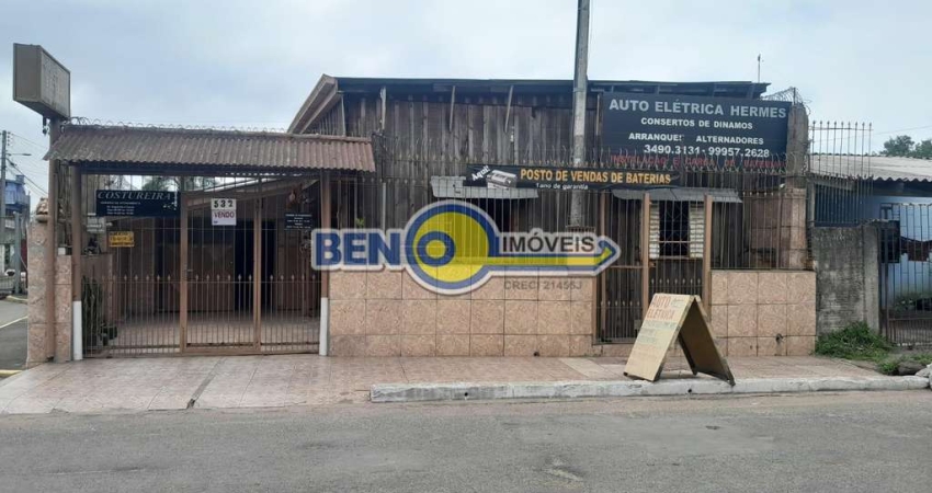 Casa Com Oficina Auto Elétrica  à venda,no Bairro Novo Mundo, GRAVATAI - RS