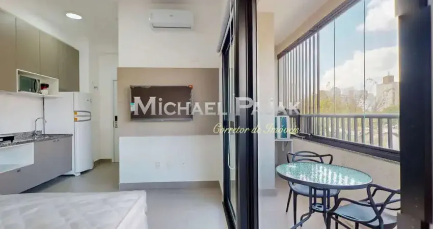 Studio para venda em pinheiros com 1 quarto - michael pajak (11) 99996-4550