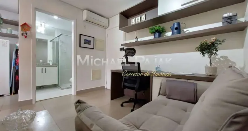 Apartamento tipo para venda com 1 quarto, sendo 1 suíte - michael pajak (11) 99996 - 4550
