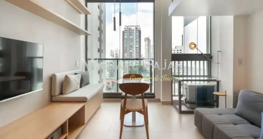 Apartamento tipo para venda em brooklin com 1 quarto, sendo 1 suíte - michael pajak (11) 99996-4550