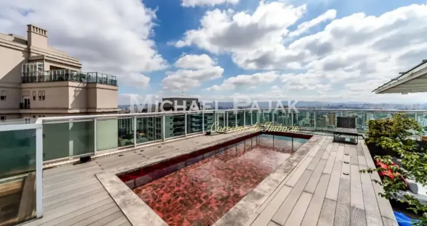 Cobertura para venda em perdizes com 4 quartos, sendo 4 suítes - michael pajak (11) 99996-4550