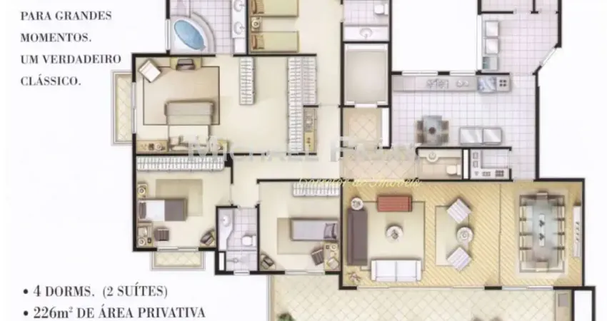 Apartamento tipo para venda na vila nova conceição - michael pajak (11) 99996 - 4550