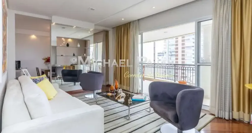 Apartamento tipo para venda com 3 quartos, sendo 3 suítes - michael pajak (11) 99996-4550