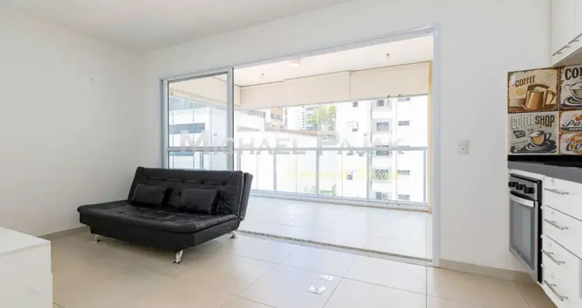 Apartamento para venda em santo amaro com 1 quarto, sendo 1 suíte - michael pajak (11) 99996-4550