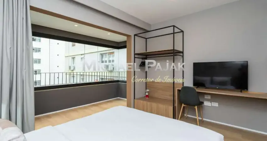 Apartamento para venda em jardins com 1 quarto - michael pajak (11) 99996-4550