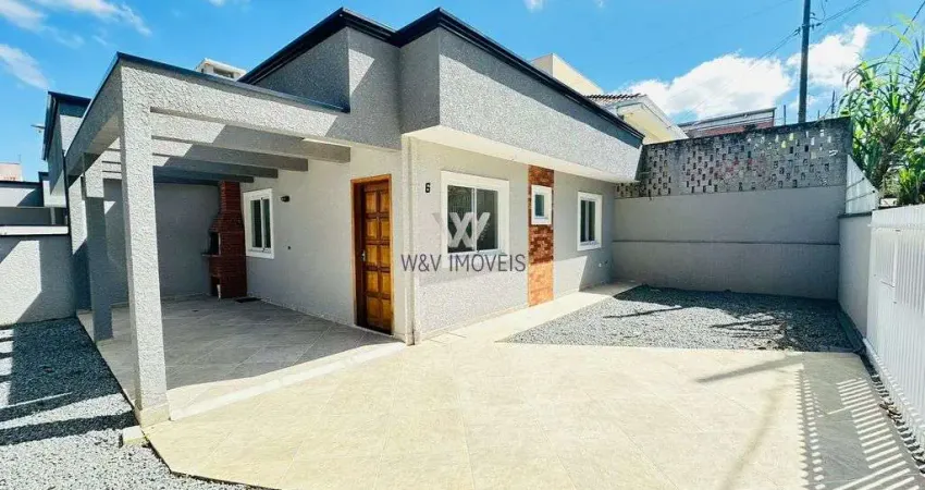 Casa com 02 quartos, Colônia Rio Grande em São José dos Pinhais