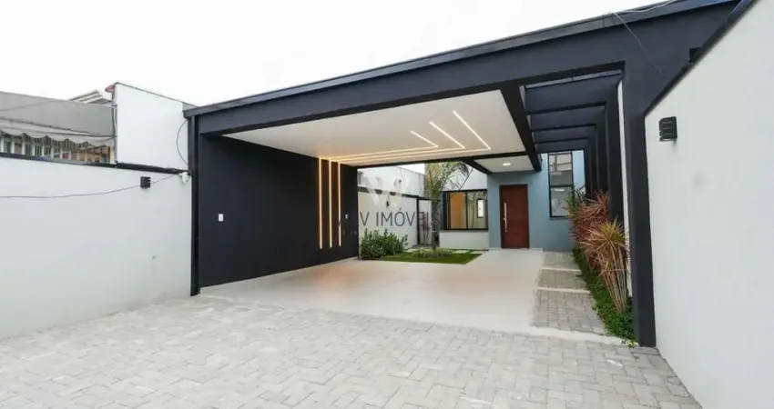 Sobrado no boneca do iguaçu com 03 quartos com suíte e piscina