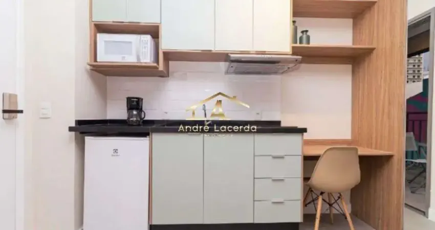 Condomínio think home república - apartamento à venda com 25m², 1 quarto e sem vaga