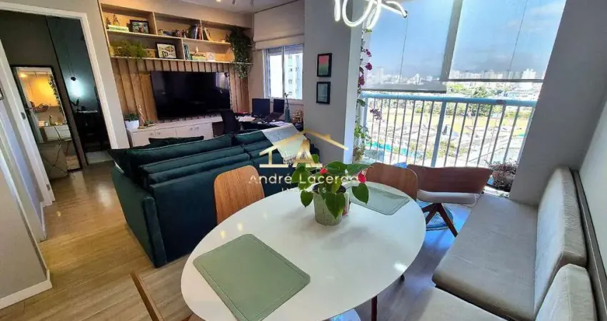 Uno tatuapé - apartamento com 1 quarto à venda, 44m² - tatuapé/sp