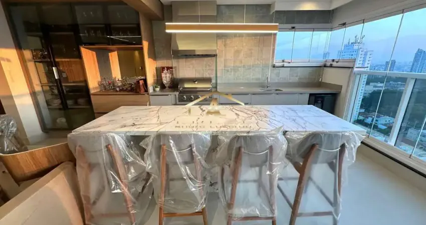 Plazas de madrid - excelente apartamento - tatuapé/ sp - varanda gourmet.