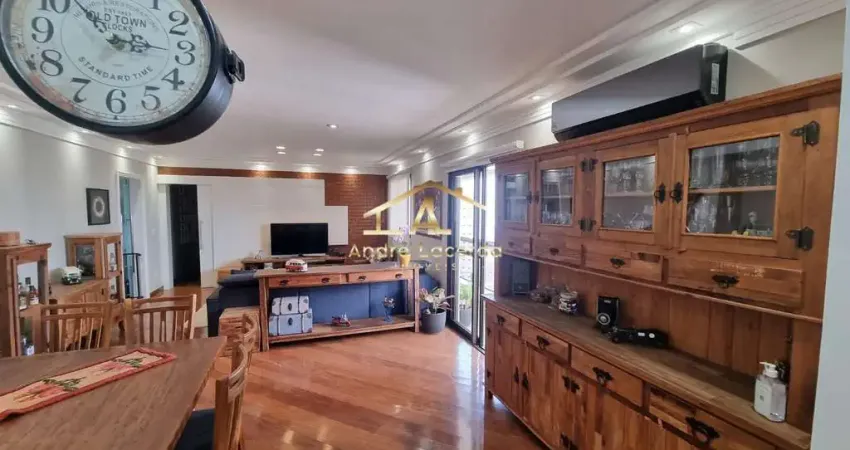 Condomínio edifício costa brava - excelente apartamento com churrasqueira - 3 vagas + deposito privativo.