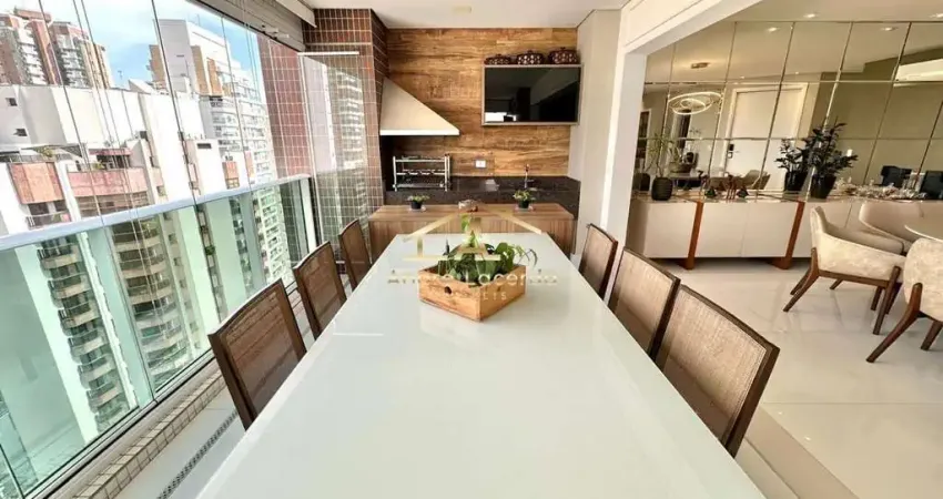 Porto real - lindo apartamento - anália franco / sp - varanda gourmet