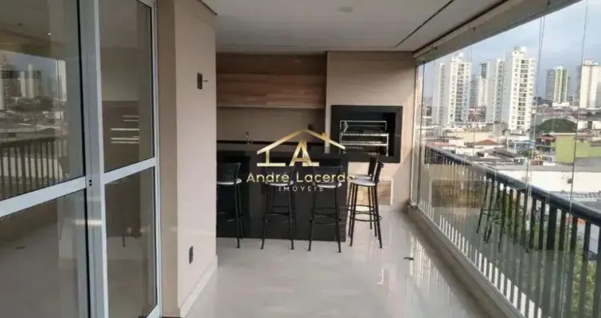 La dolce vita mooca - lindo apartamento - mooca/sp - varanda gourmet - 3 vagas