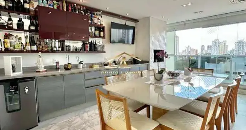 Malaga hernandez - porteira fechada - apartamento alto padrão - tatuapé/sp - varanda gourmet