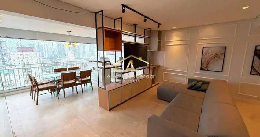 Origem tatuapé - lindo apartamento - tatuapé/sp - varanda gourmet