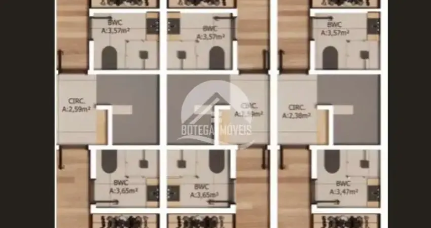 Casa com 2 quartos à venda no Comasa, Joinville 