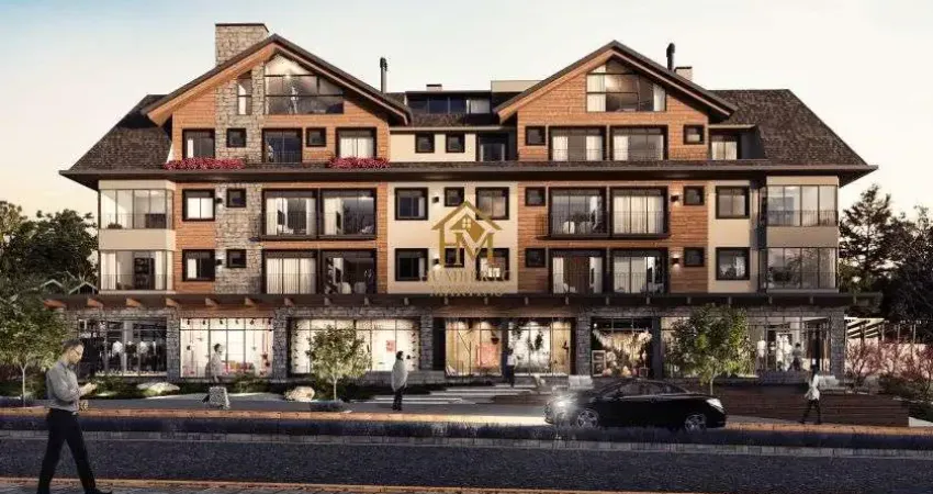 Apartamento com 2 quartos à venda na Avenida Das Hortênsias, 1200, Centro, Gramado