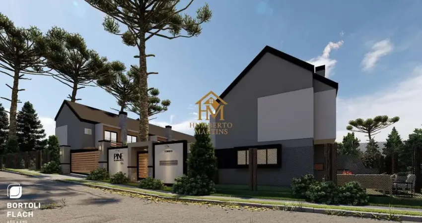 Sobrado 2 dormitórios à venda vale dos pinheiros gramado/rs