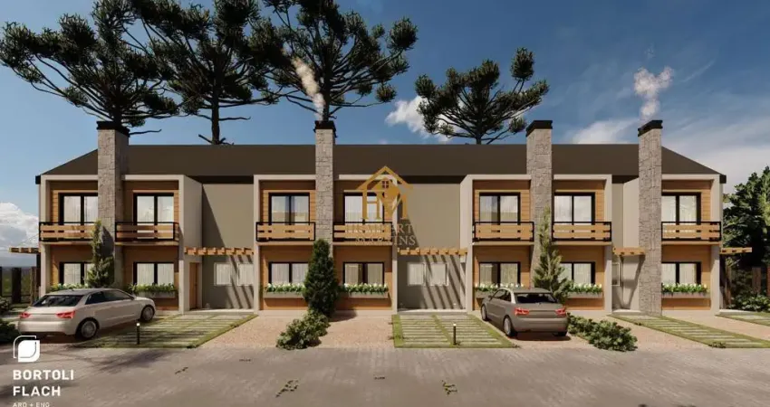 Sobrado 2 dormitórios à venda vale dos pinheiros gramado/rs